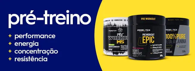 banner topo mobile categoria pré-treino com produtos e benefícios